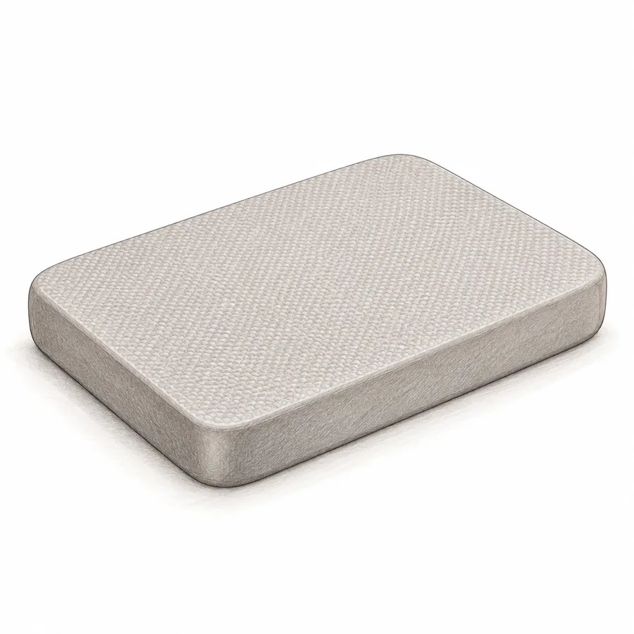 Yoga Knee Pad, a yoga prop illustration