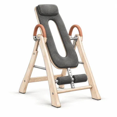 Yoga Inversion Chair, a yoga prop illustration