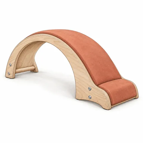 Yoga Backbender, a yoga prop illustration