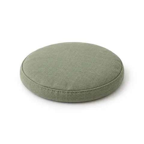 Weighted Yoga Disc, a yoga prop illustration