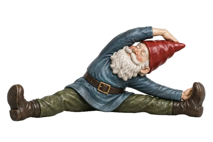 Yoga illustration: Revolved Wide-Angle Pose — Parivṛtta Upaviṣṭha Koṇāsana