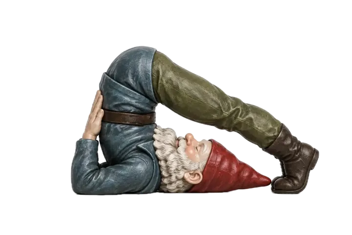 Yoga illustration: Plow Pose — Halāsana