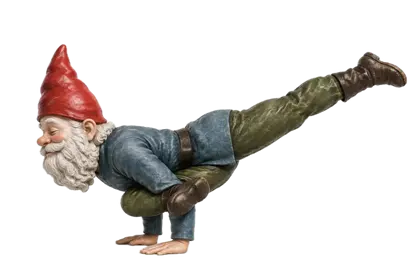 Yoga illustration: Flying Pigeon — Galavāsana